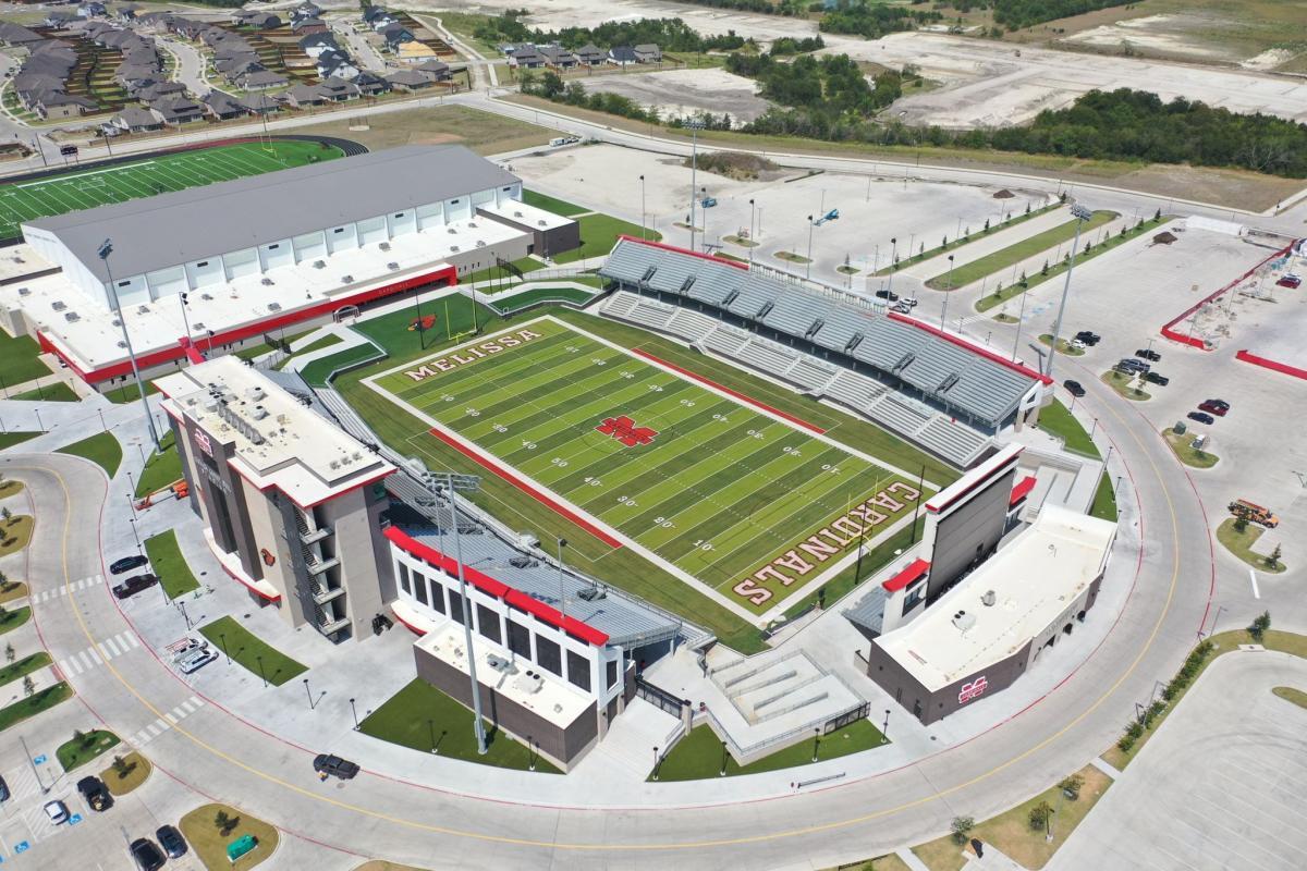 High School Football Stadium in Texas